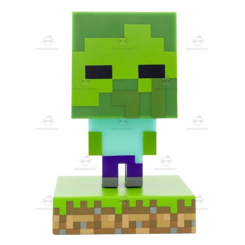 Lampada Minecraft Villager Steve