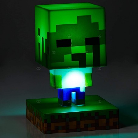 Lampada Minecraft - Creeper