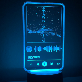 Lampada Led Personalizzata Spotify