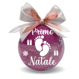 Pallina di Natale Primo Natale Pallina di Natale Primo Natale
