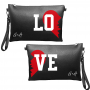 Coppia di Pochette Love Love Personalizzabile