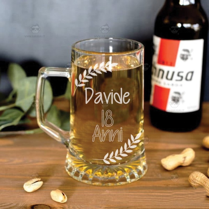 Boccale Da Birra Con Stampa Bassotto - Ceramica, 50cl - Idea Regalo Compleanno O Festa Del Papà - Foto 2