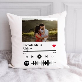 Cuscino da Coccolare Personalizzabile Spotify