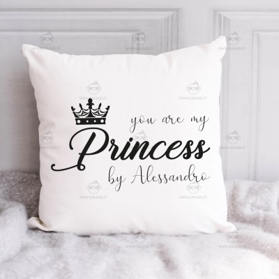 Cuscino Princess Personalizzato con Nome