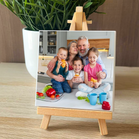 Piastrella in Ceramica Personalizzata con Foto - Idea Regalo Festa dei Nonni