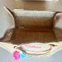 Borsa Baby in Juta Personalizzabile con Nome Ricamato