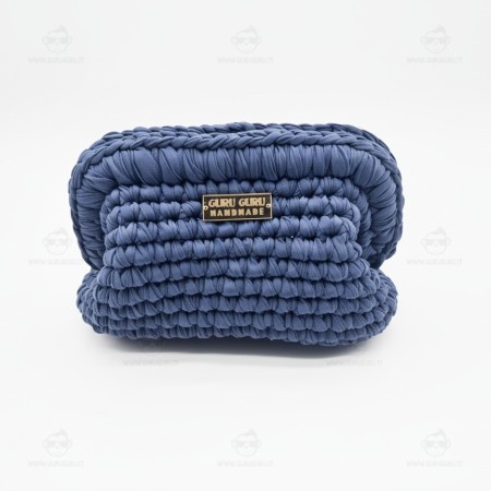 Pochette Donna Fatto a Mano Elegante con Fettuccia a Unicinetto