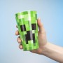 Bicchiere Creeper di Minecraft
